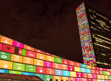The launch of SDGs in NY